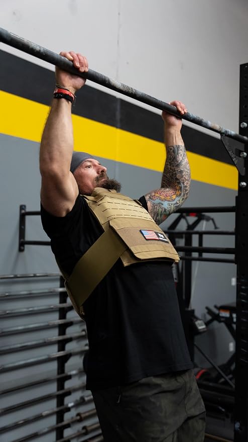 Northgym Adjustable Weighted Vest/Incl. 3D Weight Plates in 14lbs / 20lbs/ - Image 6