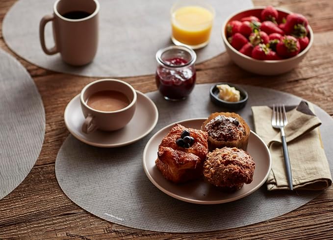 modern-twist Placemat 100% Food-Grade Silicone, Waterproof and Reusable - Image 3