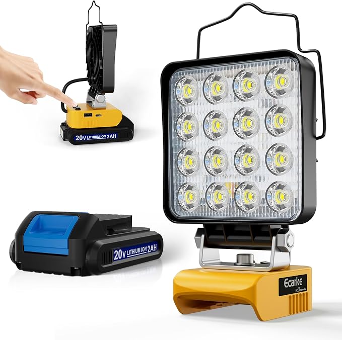 Ecarke LED Work Light Compatible by Ecarke