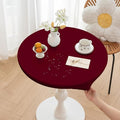 Round Fitted PU Tablecloth by Huierxun
