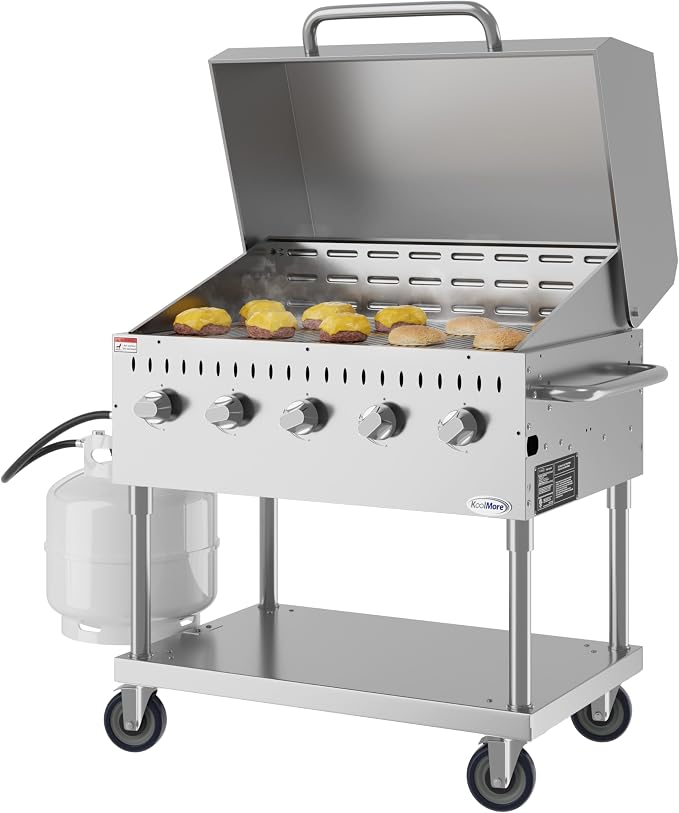 36 in. Commercial Outdoor Propane Gas Grill - Image 2