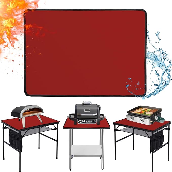 25x19.5in Heat Resistant Grill Mats by Amerbro