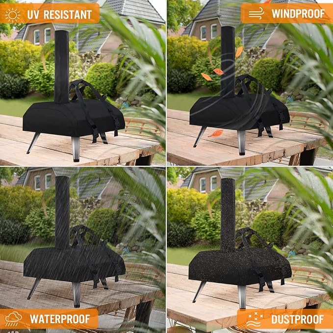 Carry Cover for Ooni Karu 12 inch Pizza Oven, iCOVER Heavy Duty Portable - Image 3