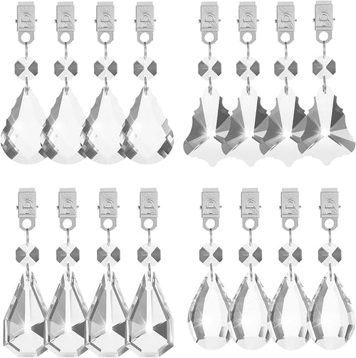 16 PCS Table Cloth Weights, Crystal Tablecloth Hangers by Unknown
