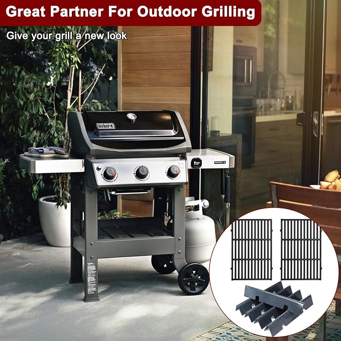 Hiorucet Spirit Grill Parts for Weber Spirit I & II 300 Series - Image 8