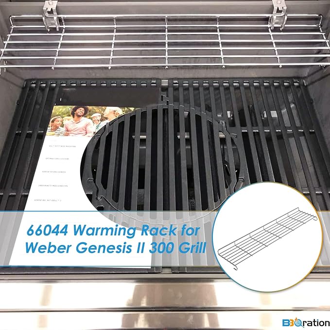 66044 Warming Rack for Weber Genesis II 300 Grill Parts Genesis ii E-310 ii - Image 6