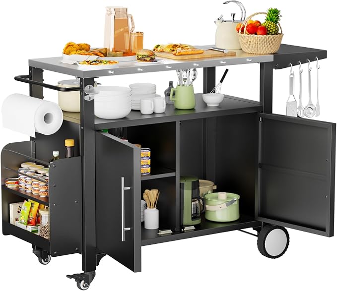 ROOMTEC Outdoor Grill Cart - Image 6