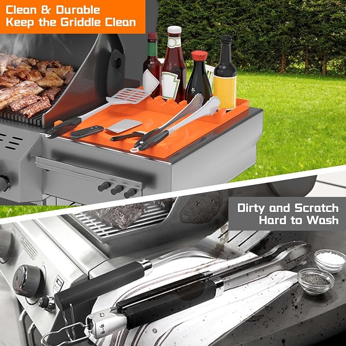 Silicone Grill Mat for Blackstone | Grilling Gifts for Men | Anniversary - Image 3