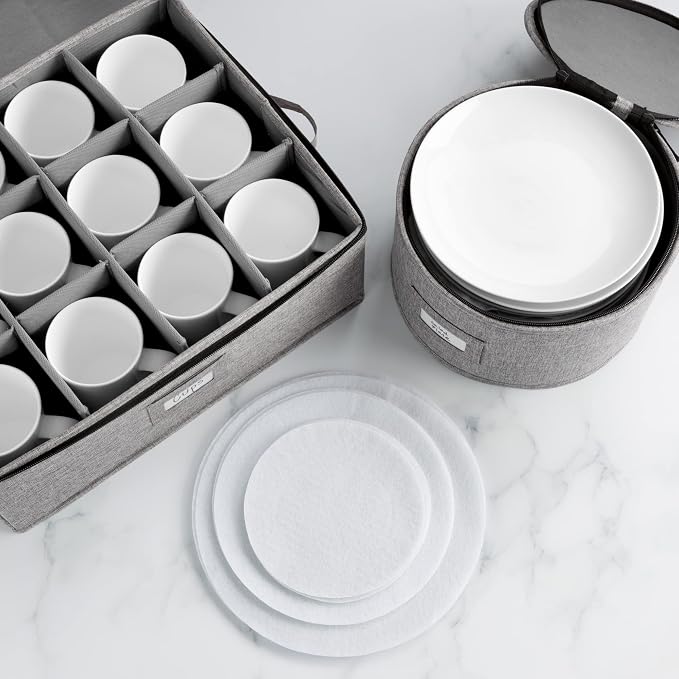 6pcs Hard Shell China Storage Containers - Image 6