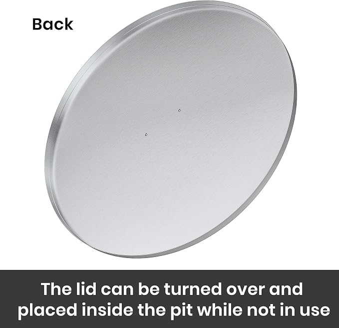 Stanbroil 34-Inch Round Fire Pit Cover - Image 4
