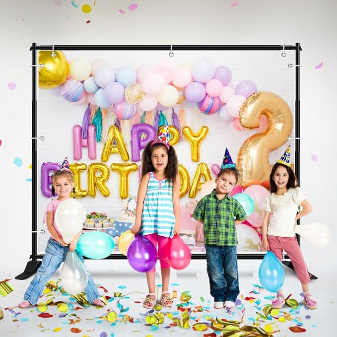 iElyiEsy 10x8FT Strengthen Heavy Duty Thickened and Sturdier Background Stand - Image 9
