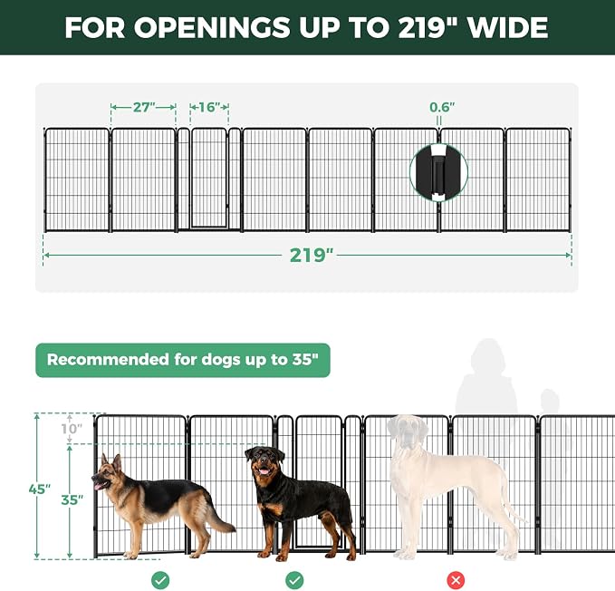 FXW Dog Gate Extra Wide Designed - Image 6