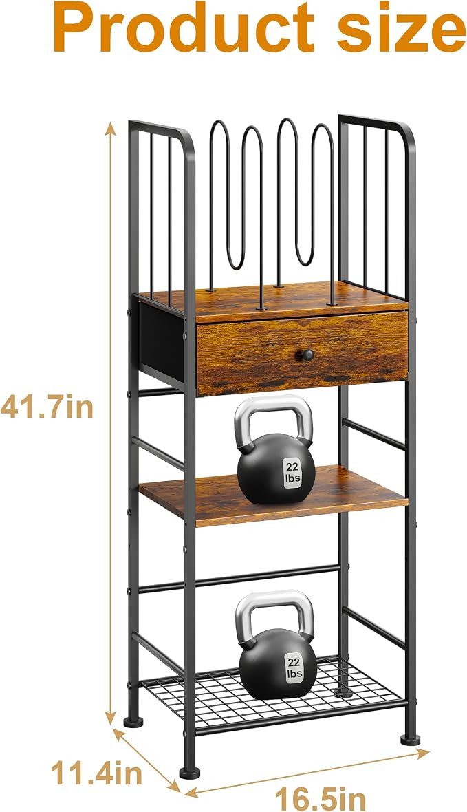 Towel Rack Free Standing 3-Tier - Image 7