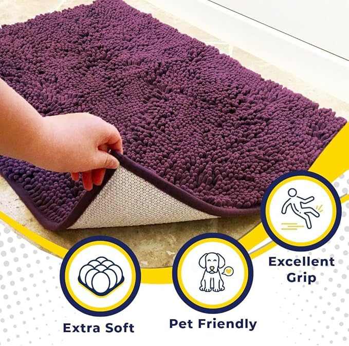 Muddy Mat® AS-SEEN-ON-TV Highly Absorbent Microfiber Door Mat and Pet Rug - Image 3
