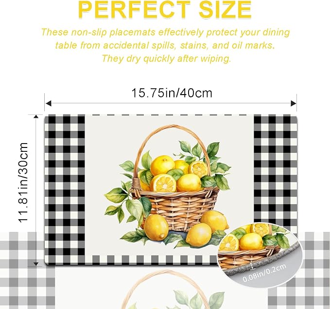 Placemats Set of 4 - Image 3