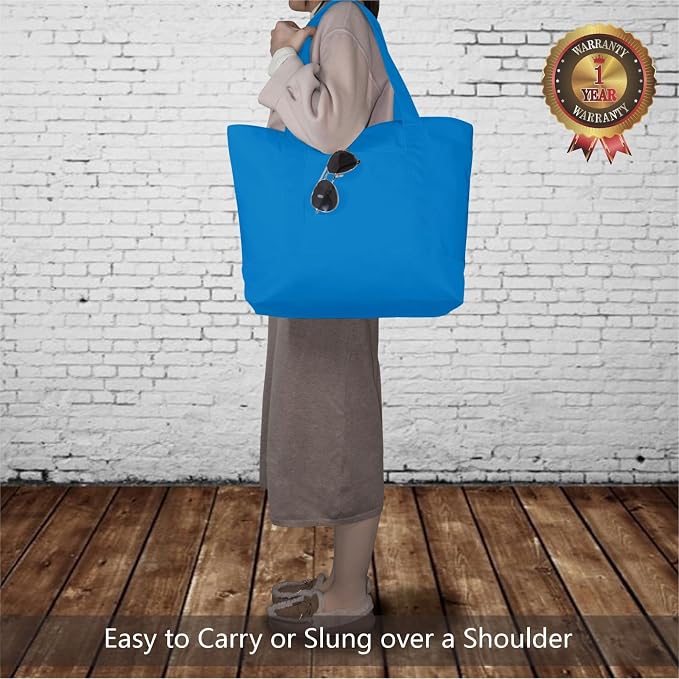 TOPDesign 3-Pack Canvas Tote Bags - Image 2