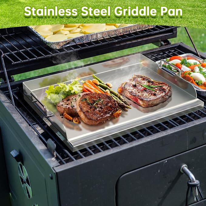 Universal Stainless Steel Griddle Flat Top Plate - Image 3