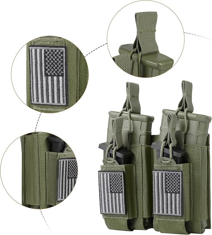 Open-Top Single/Double/Triple Molle Mag Pouch - Image 3