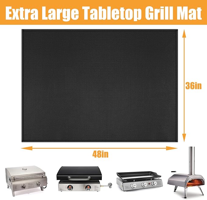 36x48in Heat Resistant Grill Mats - Image 5
