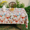 Rectangle Outdoor Tablecloth 60 x 108 Inch, Spillproof Waterproof Tablecloth by ZIWUROAD