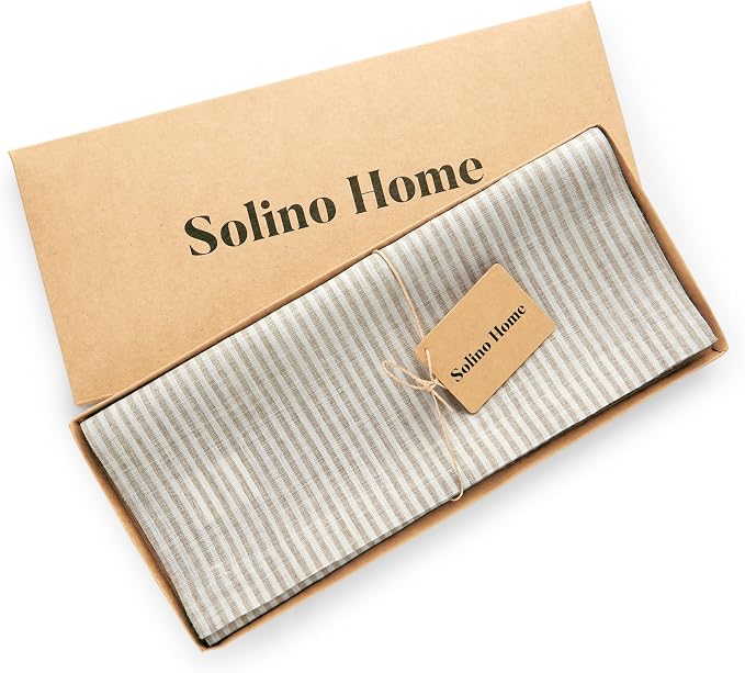 Solino Home Linen Table Runner 72 Inches Long - Image 6