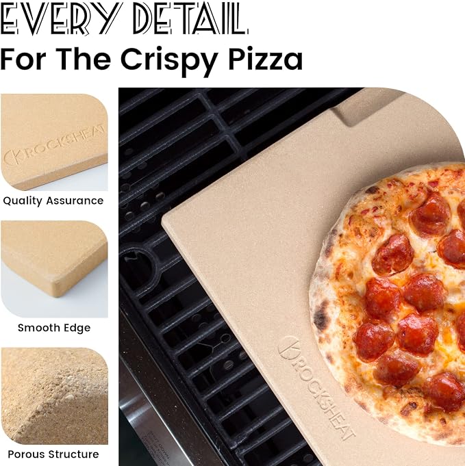 Pizza Stone, Cordierite Baking Stone - Image 9