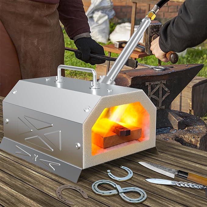 Nelyrho Blacksmith Forge Starter Kit, Made of Stainless Steel, - Image 5