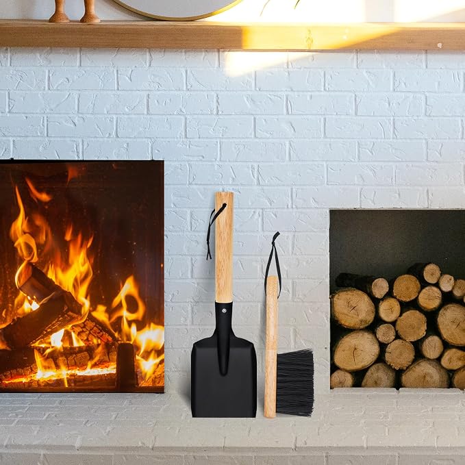 Ash Shovel & Hearth Brush Set - Image 6