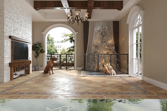 JSB 144-inch Extra Wide 30-inch Tall Dog gate - Image 3