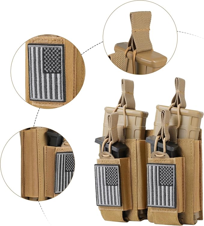 Open-Top Single/Double/Triple Molle Mag Pouch - Image 3