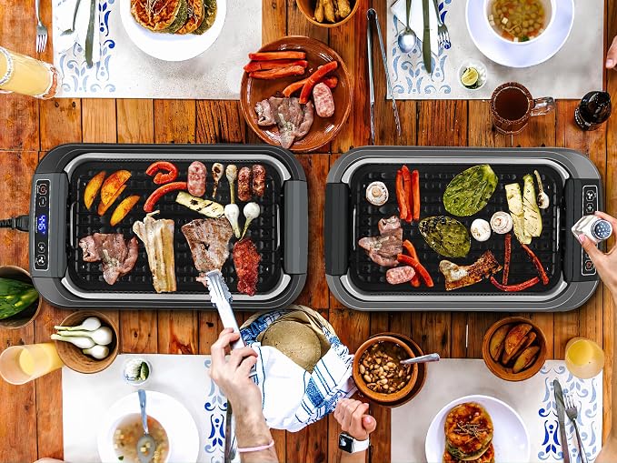 Smokeless Indoor Grill, CUSIMAX Electric Grill - Image 7