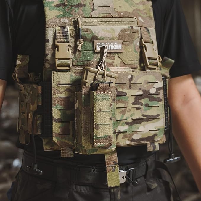 EXCELLENT ELITE SPANKER Tactical Open-Top Single/Double/Triple Molle Mag Pouch - Image 5