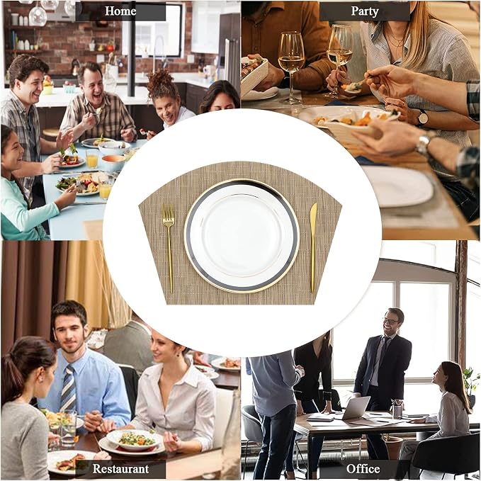 SHACOS Large Size Wedge Placemats - Image 8