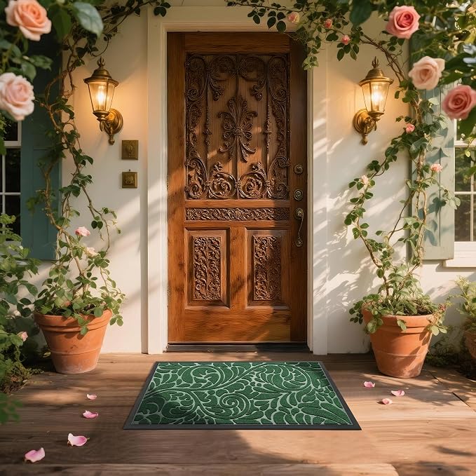Yimobra Large Door Mat Outside Entrance 36x24, Waterproof Sturdy Outdoor Mats - Image 3