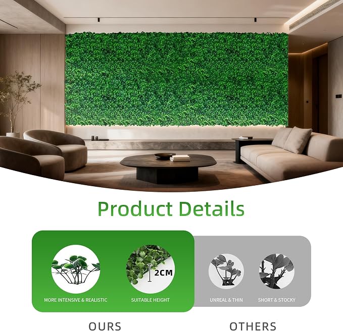 24x16 Inch Artificial Boxwood Panels - Image 3