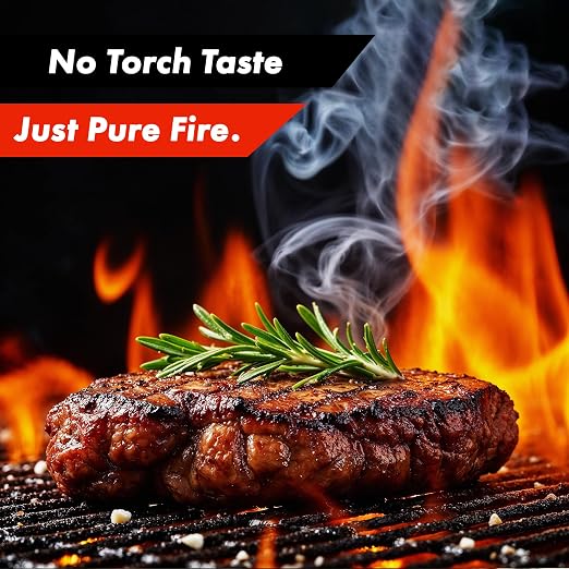 Grillblazer GrillGun Handheld Propane Charcoal Torch – 400, 000+ BTU Flame Torch - Image 7