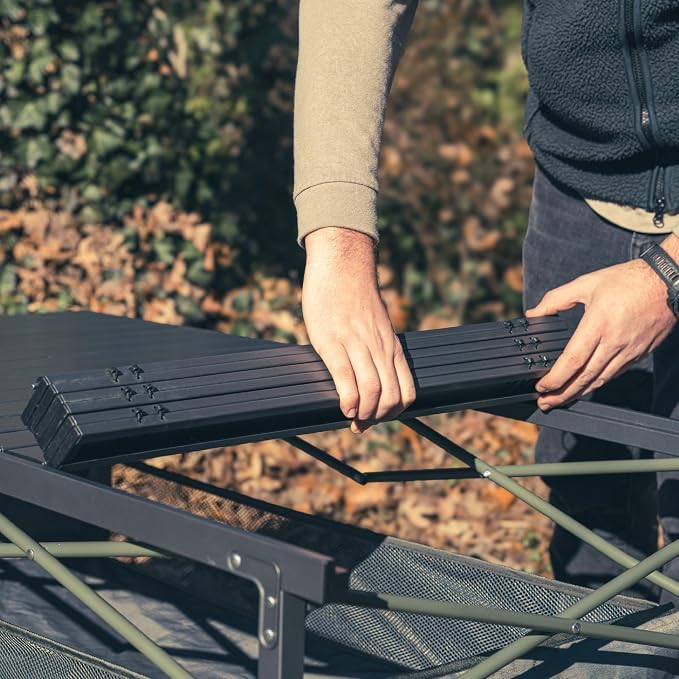 OUTSIDER Folding Camping Table, Portable Roll-up Outdoor Lightweight Aluminum - Image 7