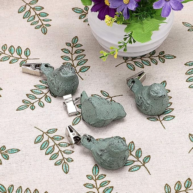 OwnMy Set of 4 Tablecloth Weights Clip on, Pendant Tablecloth Weights Kit - Image 4