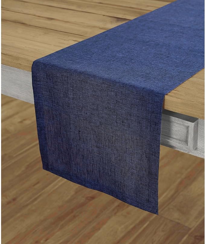 Solino Home Linen Table Runner 144 Inches Long by SolinoHome