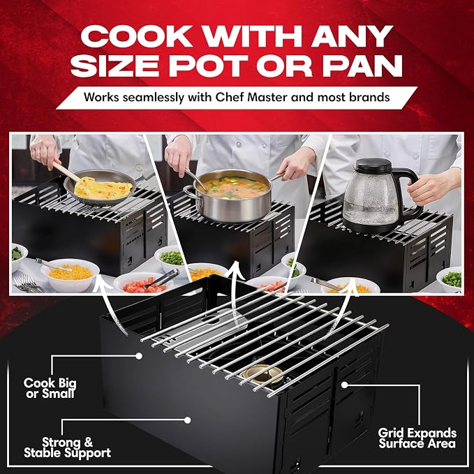 Chef Master Butane Stove Cover - Image 4