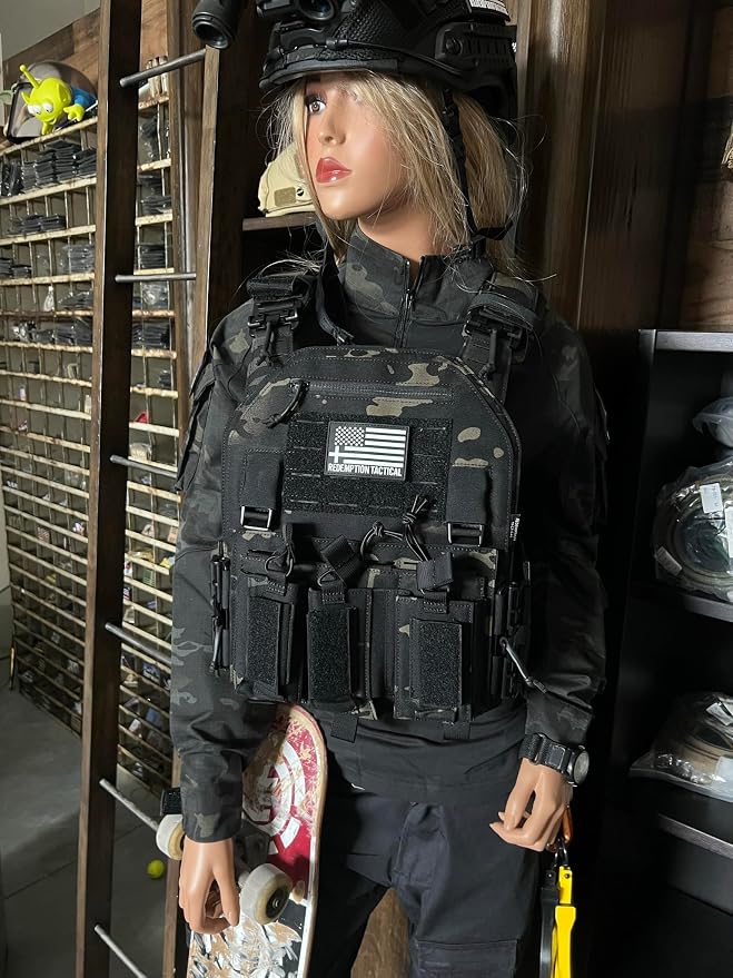 Redemption Crusader 2.0 Molle Quick Release Buckles Airsoft Vest - Image 3