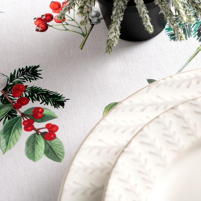 Maison d' Hermine Table Cloth Square Table 100% Cotton 54 x 54 Inches Fall - Image 8