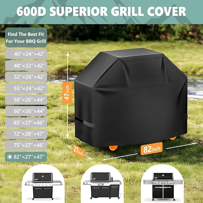 Grill Cover 82 Inch - Image 2