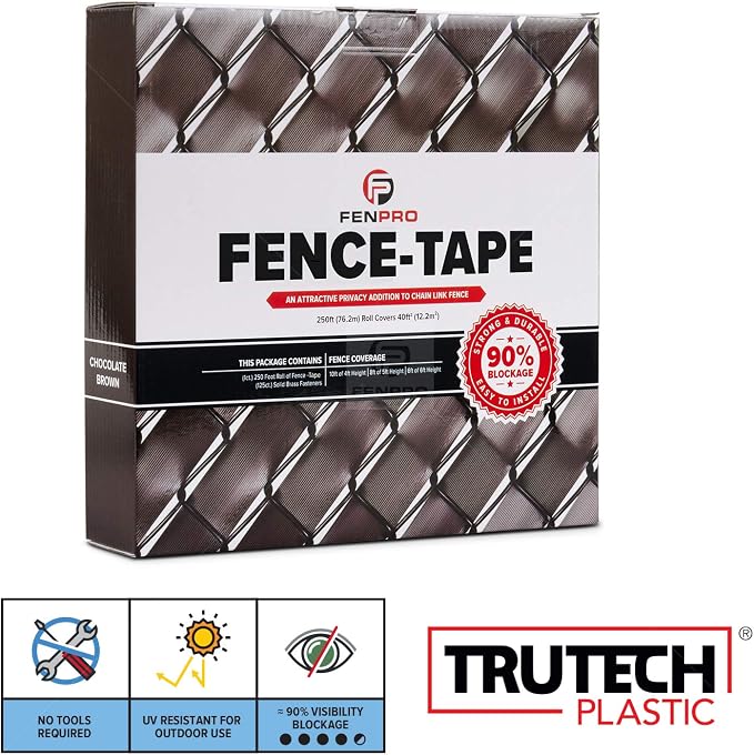 Chain Link Fence Privacy Tape - Image 2