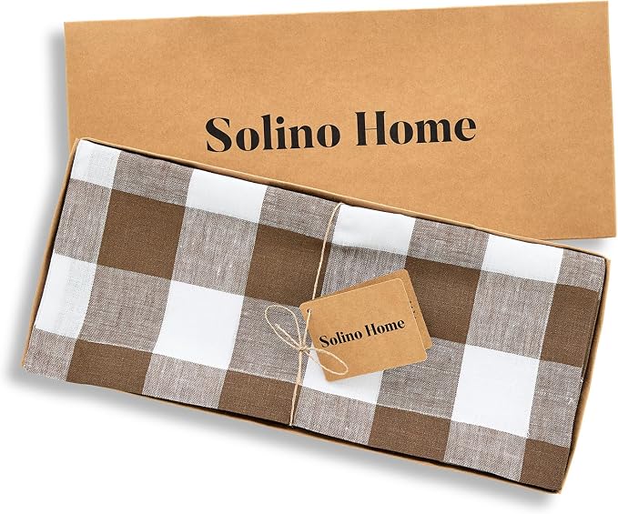 Solino Home Linen Table Runner 48 Inches - Image 5