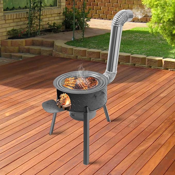 Portable Wood Burning Camping Stove - Image 8