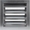 Vent Systems 9" x 9" Inch Galvanized Steel Industrial Gable Vent by VentSystems