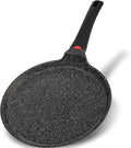 Non Stick 11 Inch Granite Coated Crepe Pan by CAINFY