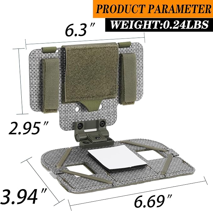 Tactical Phone Holder Available in Full Size Plate Carrier Phone Mount Adjust - Image 2