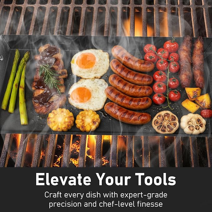 Utheer Upgraded Nonstick Cast Iron Griddle - Image 8